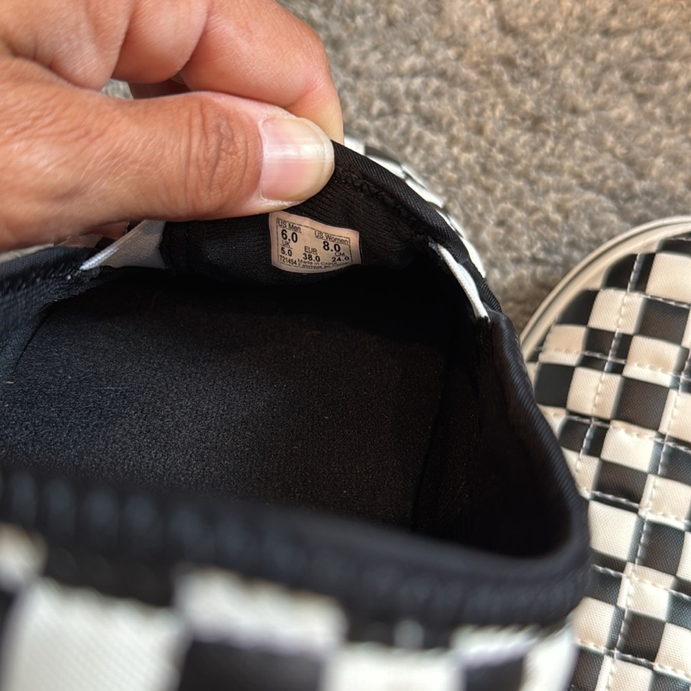 Vans | NIB MTE Slip-Er 2 Checkered Cabin Shoes - Picture 10 of 13